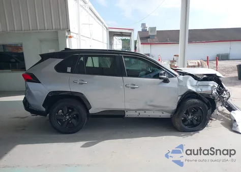 2020 Toyota Rav4 Hybrid Xse из США, поврежденный, VIN 2T3EWRFV3LW076047